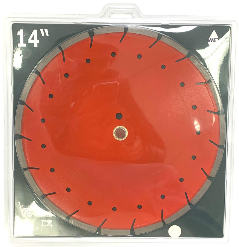 ALSKAR DIAMOND 14 inch ALSKAR DIAMOND Heavy-Duty Supreme Quality Dry/Wet Cutting Diamond Blades for Concrete Asphalt Masonry Stone(14") - Image 4
